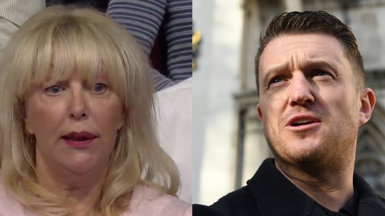 Question Time audience member who went on a 'racist rant' accused of being a Tommy Robinson supporter