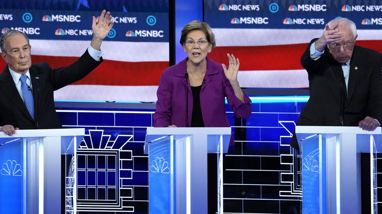 Michael Bloomberg doctors footage from Democratic debate to make rivals appear speechless