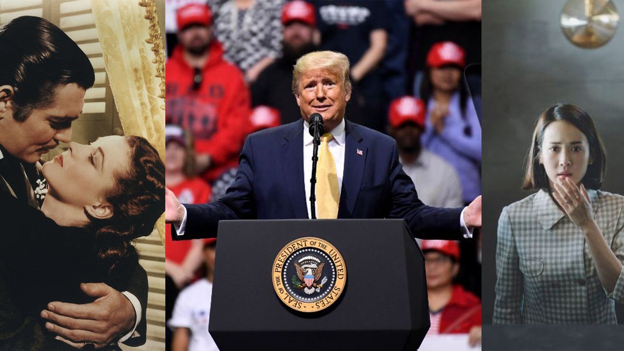 Donald Trump goes on 'racist' rant about why Gone With The Wind is a better film than Parasite