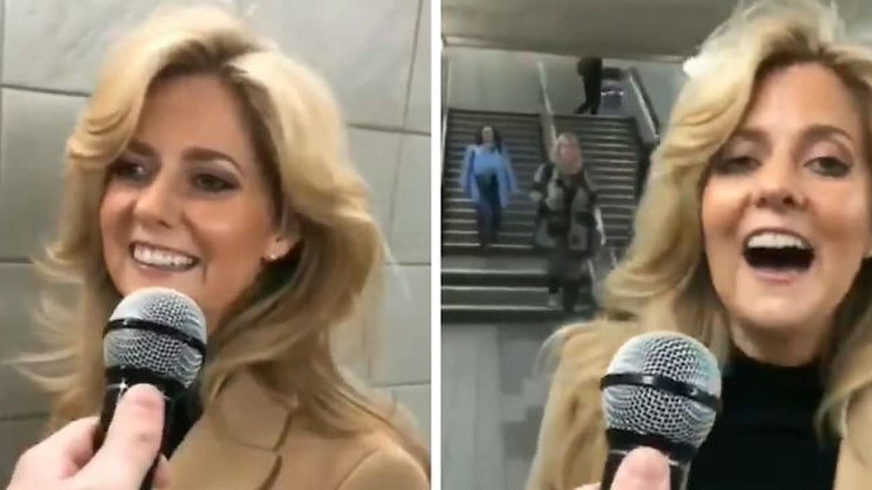 This woman was asked to sing Shallow on the Tube and turns out she's incredible