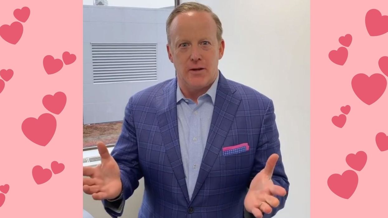 You can now buy a personalised Valentine's Day message from Sean Spicer for just $199