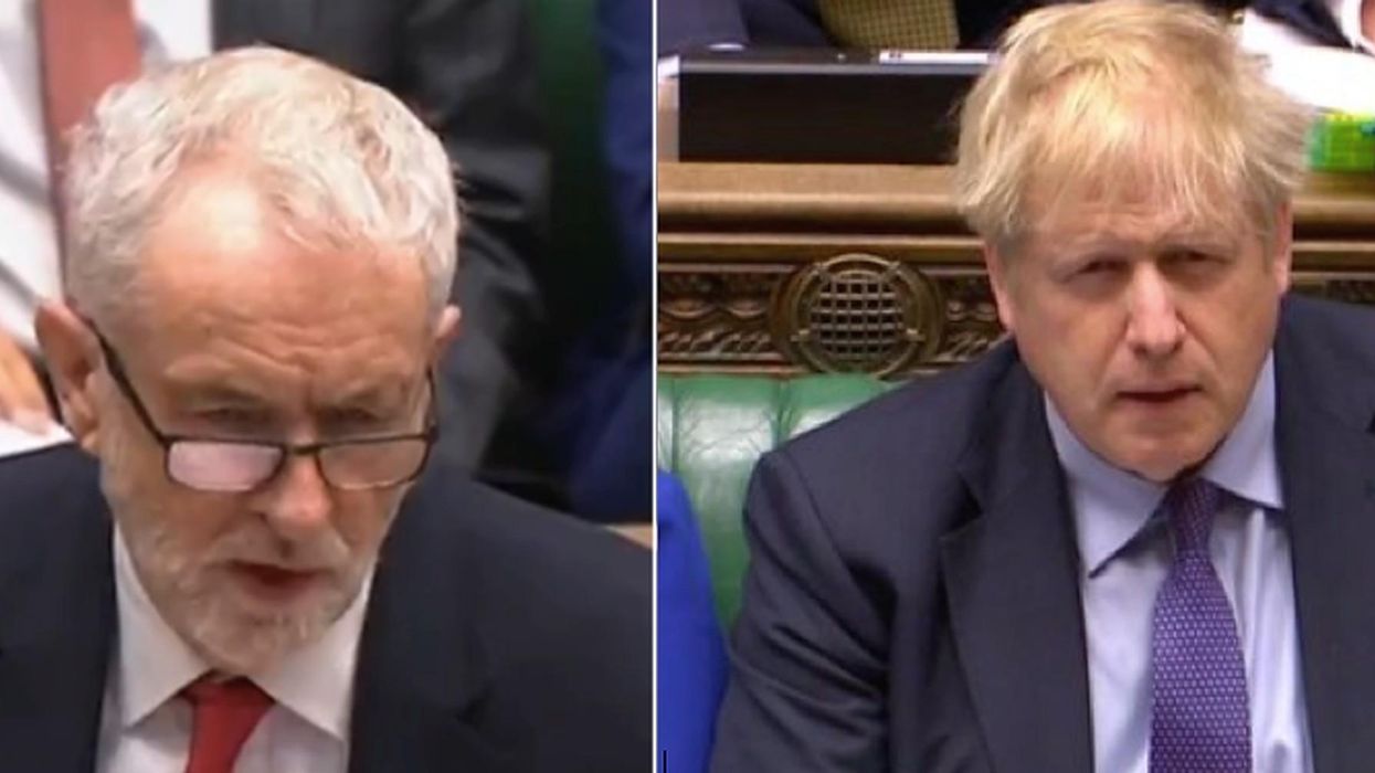 Jeremy Corbyn just asked Boris Johnson if he should be deported