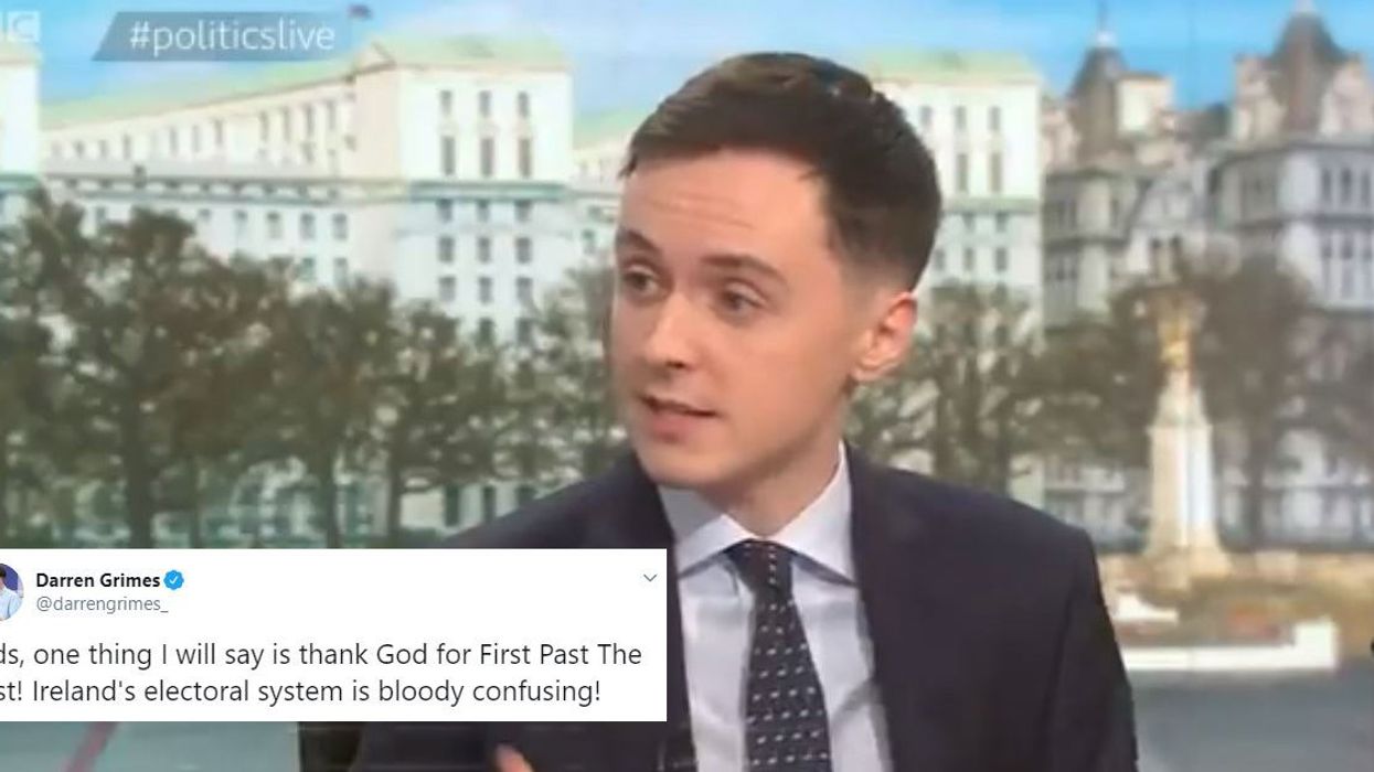 Brexiteer talks about Irish politics on the BBC despite admitting he finds the subject 'confusing'