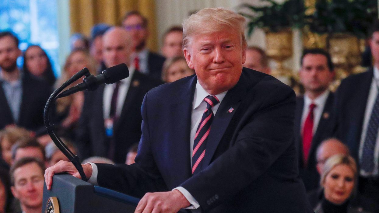 16 of the weirdest moments from Trump's first post-impeachment speech