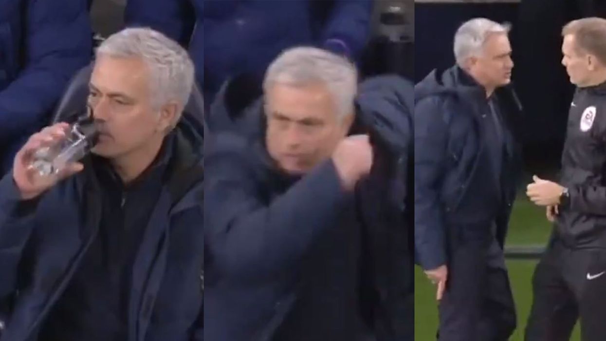 Jose Mourinho sprinting to complain to a referee has already become the year's best meme