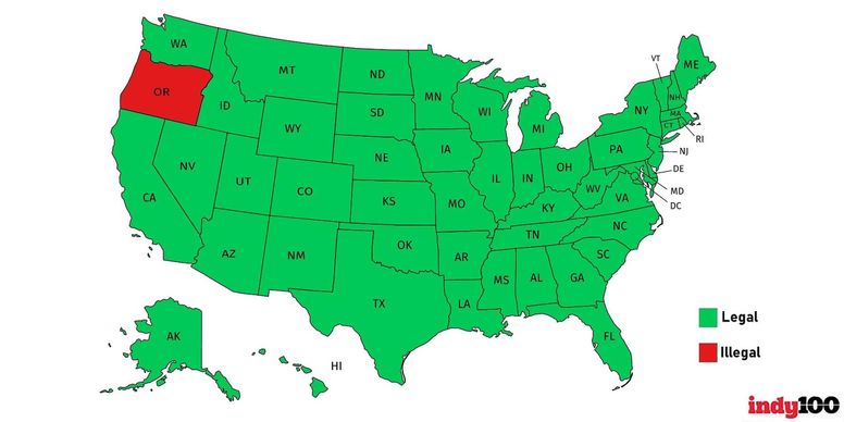 The US states where animal porn is still legal in 2020, mapped | indy100 |  indy100