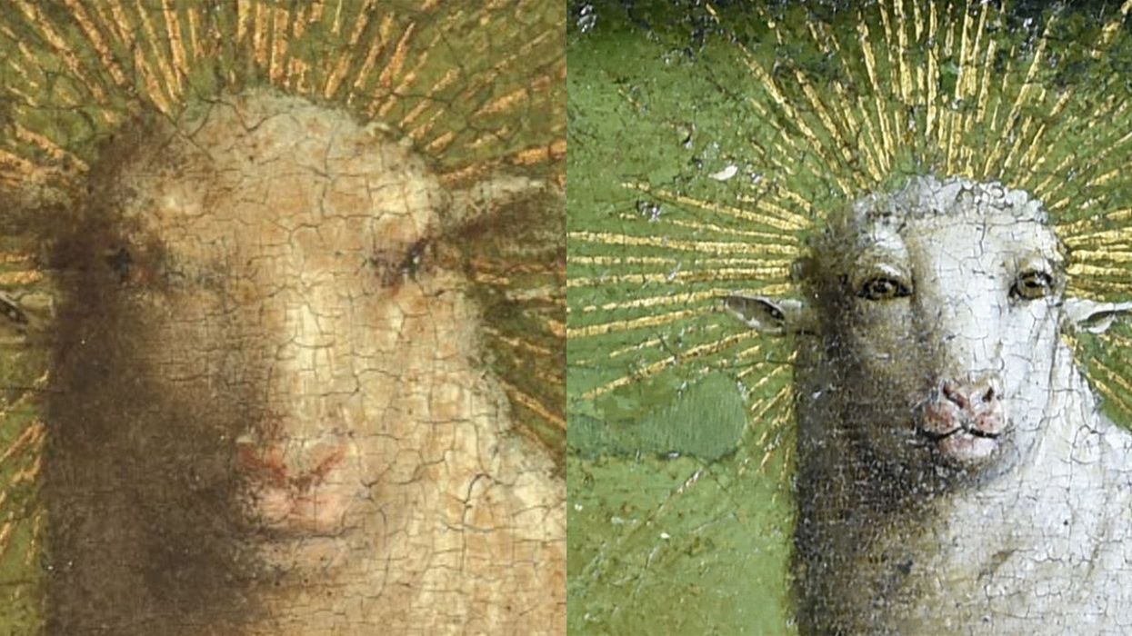 Restoration of 15th century painting goes hilariously wrong