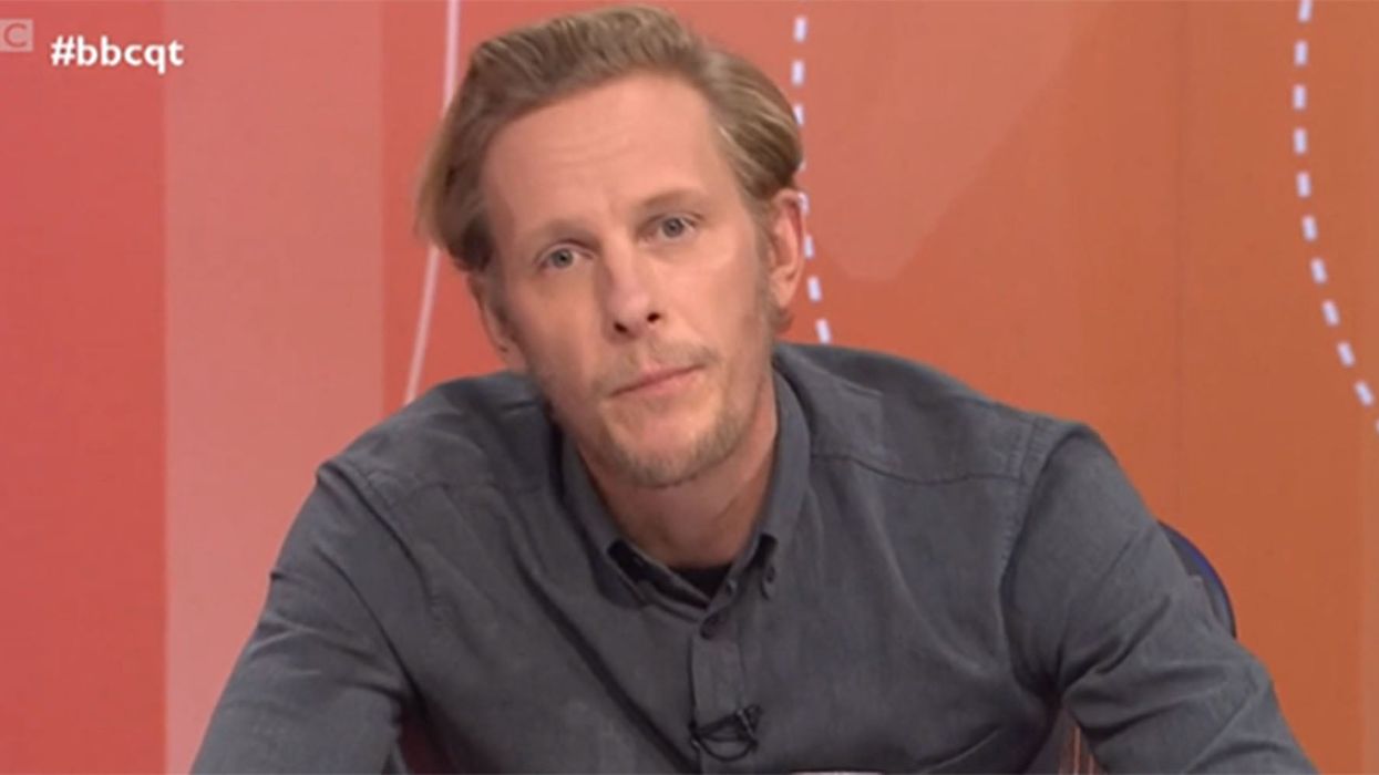 Actor Laurence Fox tried to claim there was no racism directed at Meghan Markle and it did not go down well
