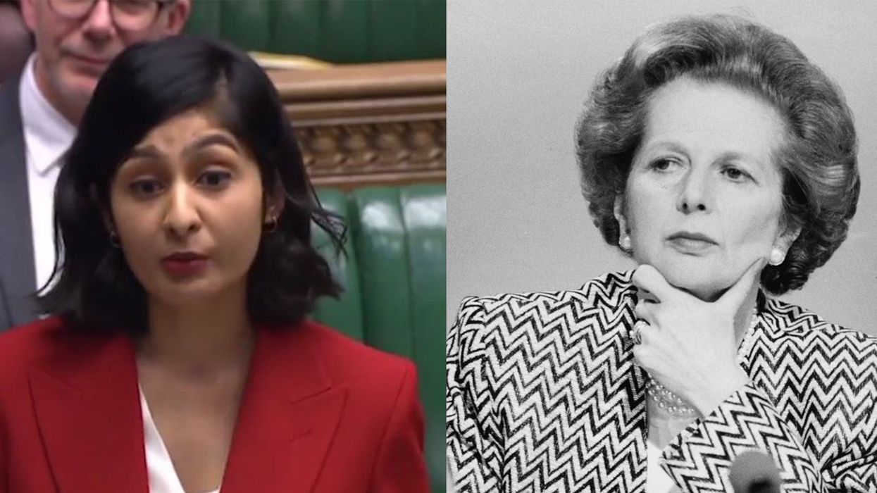 A Labour MPs speech about '40-years of Thatcherism' has caused a massive debate