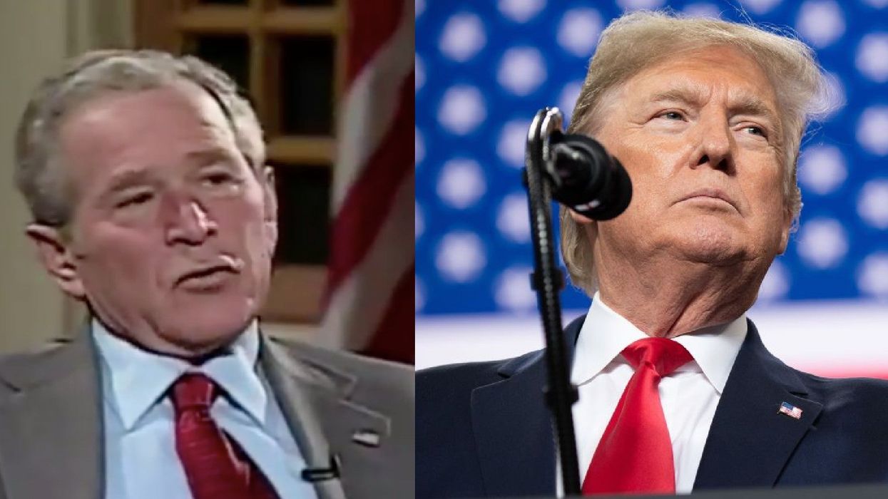 George W Bush warns against Trump-style immigration policies in resurfaced 2011 clip