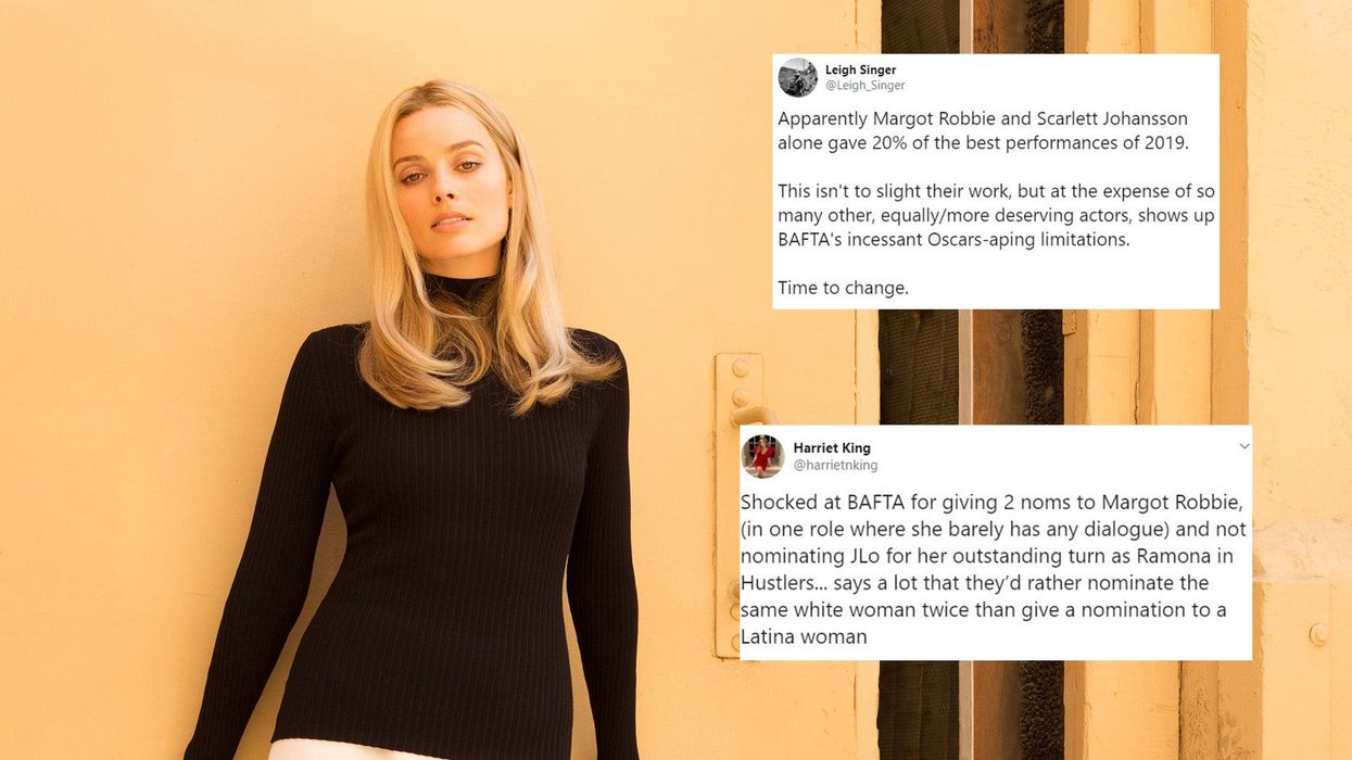 People are furious that Margot Robbie has been nominated twice in the same BAFTA category - here's why