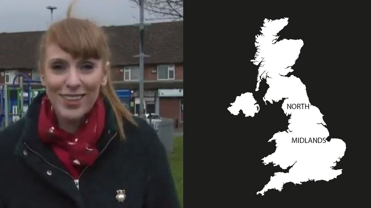 Angela Rayner praised for correcting Sky News presenter who said the Midlands was in the North