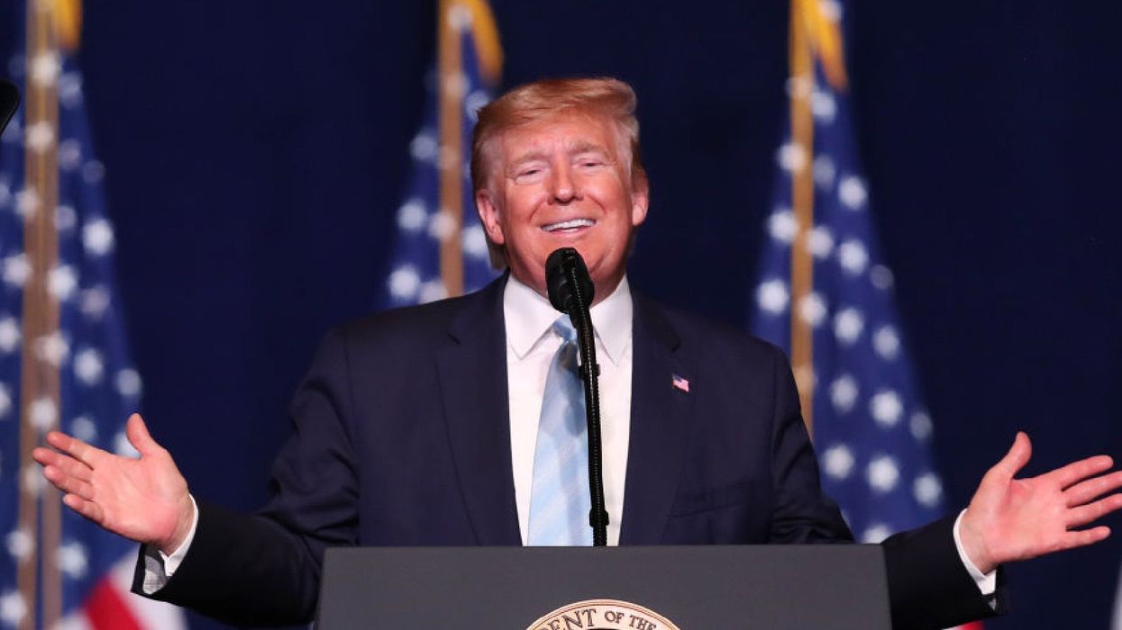 Trump again claims he has 'saved Christmas' only hours after ordering an airstrike on Iran