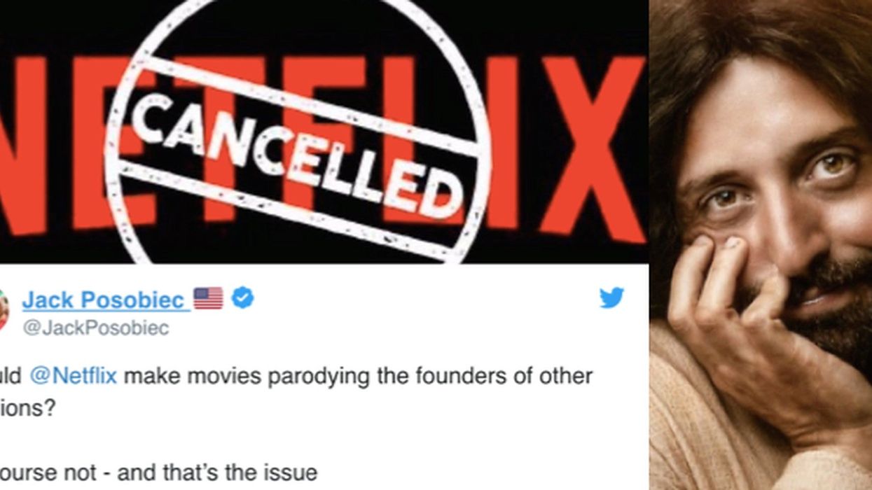 People who support locking kids in cages are trying to ‘cancel’ Netflix for depicting Jesus as gay