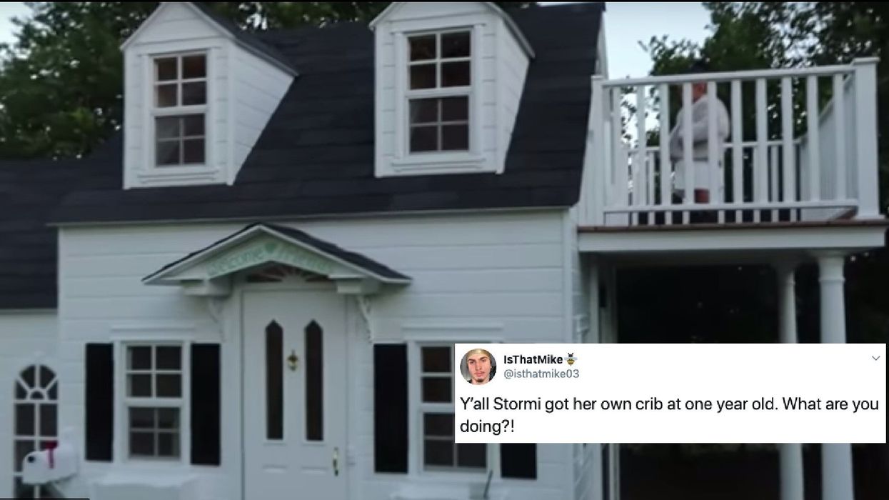 Kylie Jenner's daughter got a playhouse for Christmas that is bigger than most houses