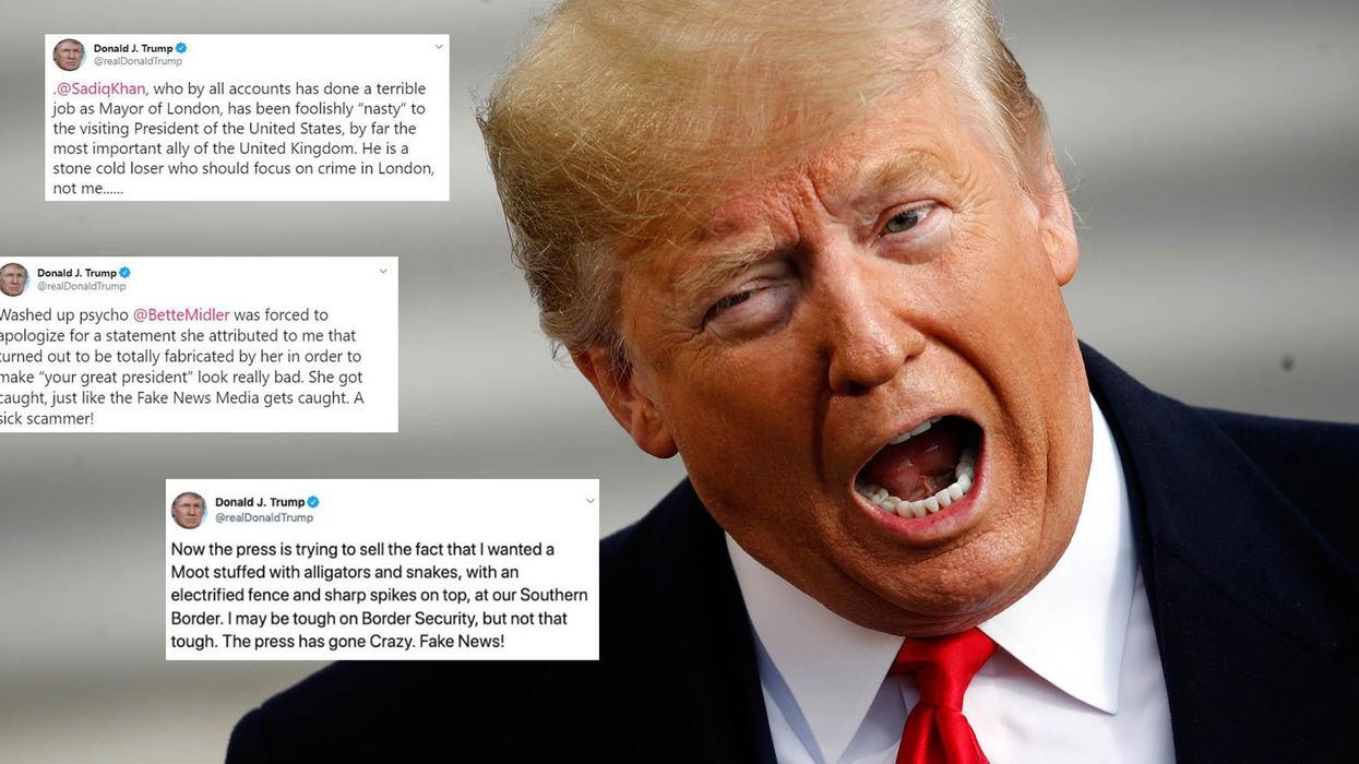 Trump’s 20 worst tweets of 2019