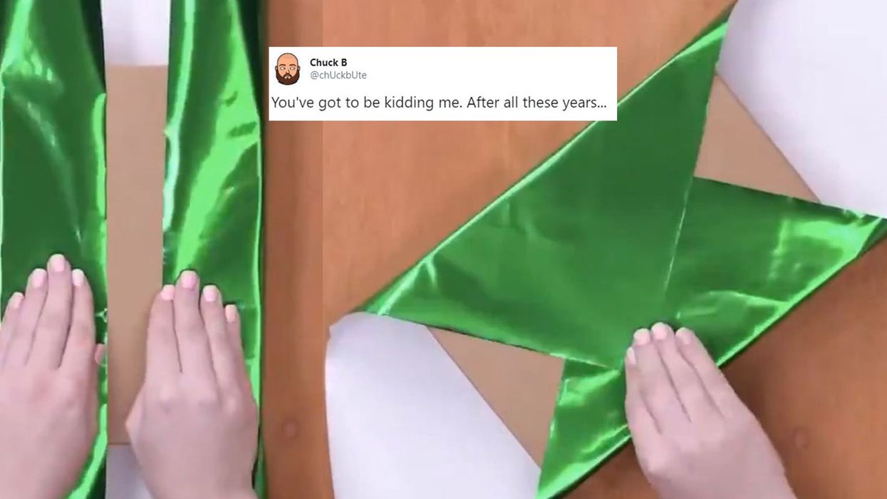 This simple wrapping hack will make your Christmas infinitely easier