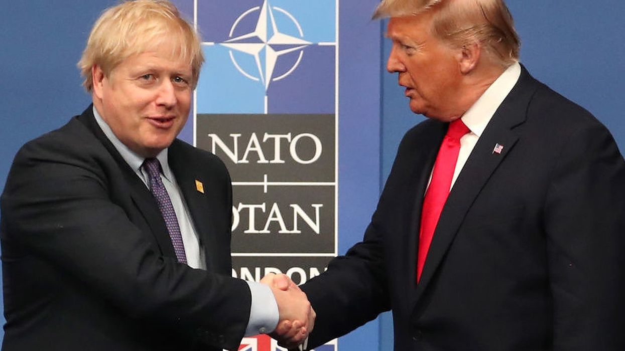 Donald Trump congratulated Boris Johnson on his victory and people are already waving goodbye to the NHS