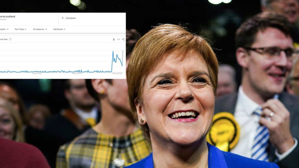'How to move to Scotland' searches spike on Google after Nicola Sturgeon announces indyref2 plans