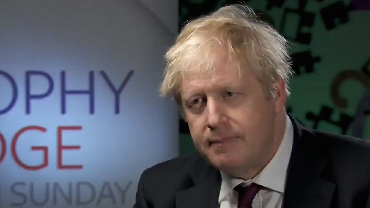 Boris Johnson refuses to say whether he'll resign if Conservatives don't win a majority