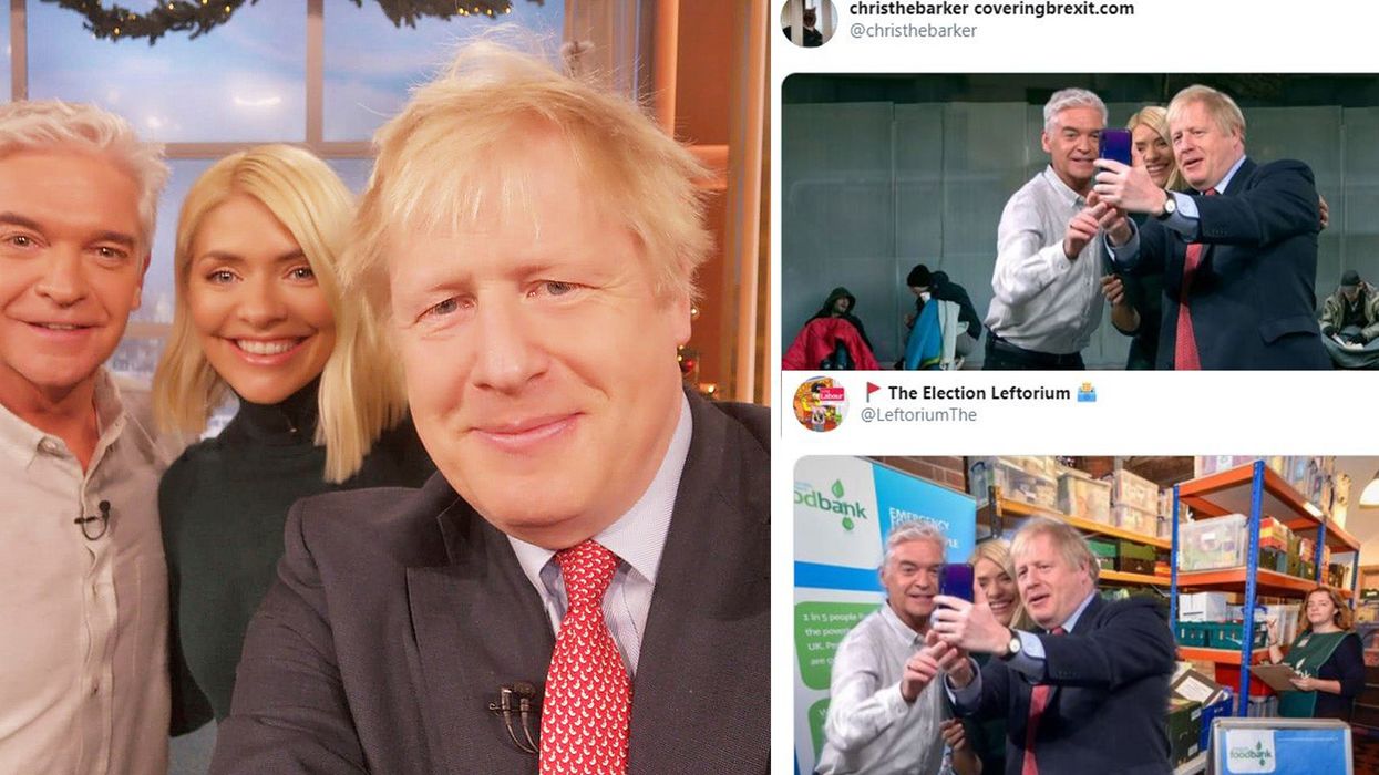 Boris Johnson's This Morning selfie has become a brutal meme