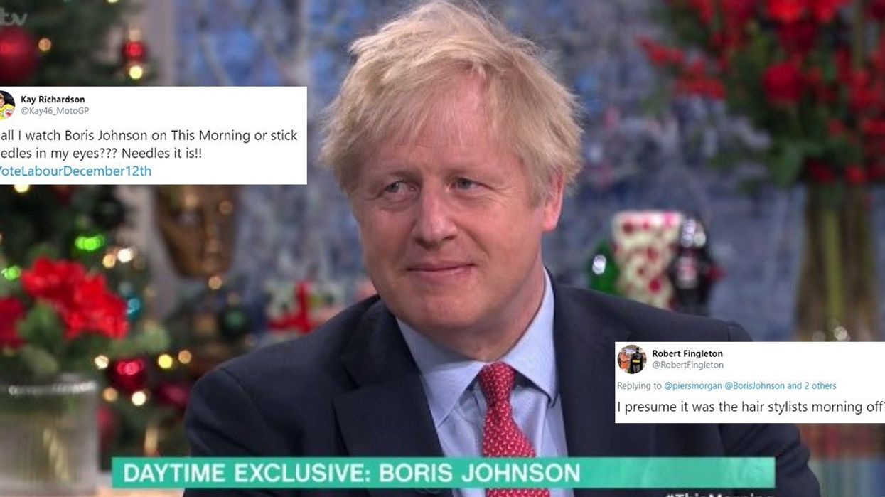 25 of the best and funniest reactions to Boris Johnson's This Morning interview