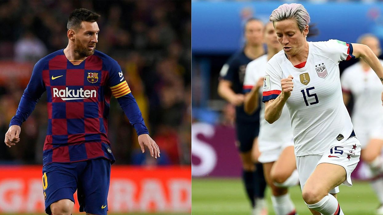 Megan Rapinoe just called out  Ronaldo, Messi and Ibrahimovic for not speaking out against racism and sexism