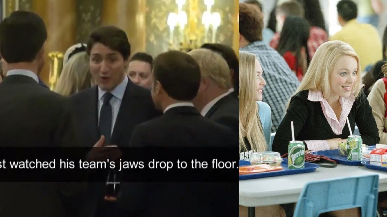 Macron and Trudeau laughing at Trump behind his back is the 2019 Mean Girls remake we deserve