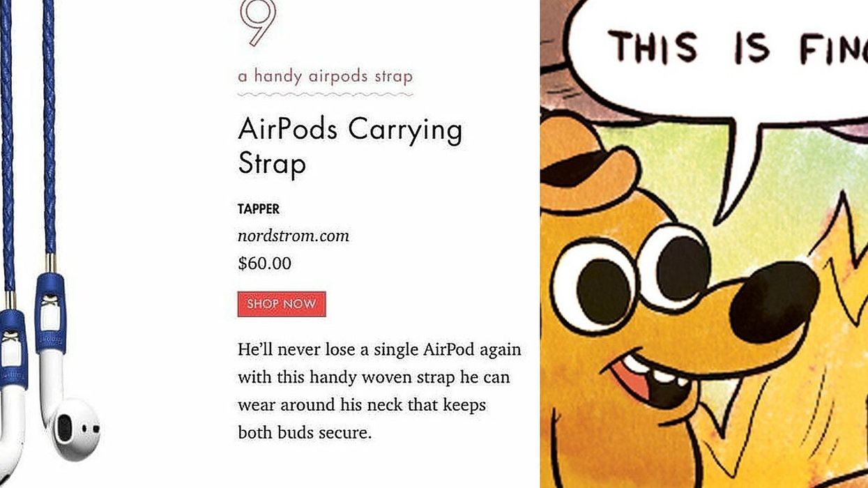 People are buying 'airpod straps' and capitalism has officially outdone itself