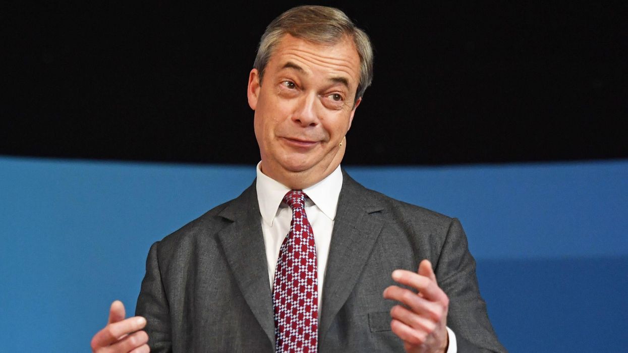 Nigel Farage tries to claim that anyone who doesn't support his Brexit plan is 'wrong'