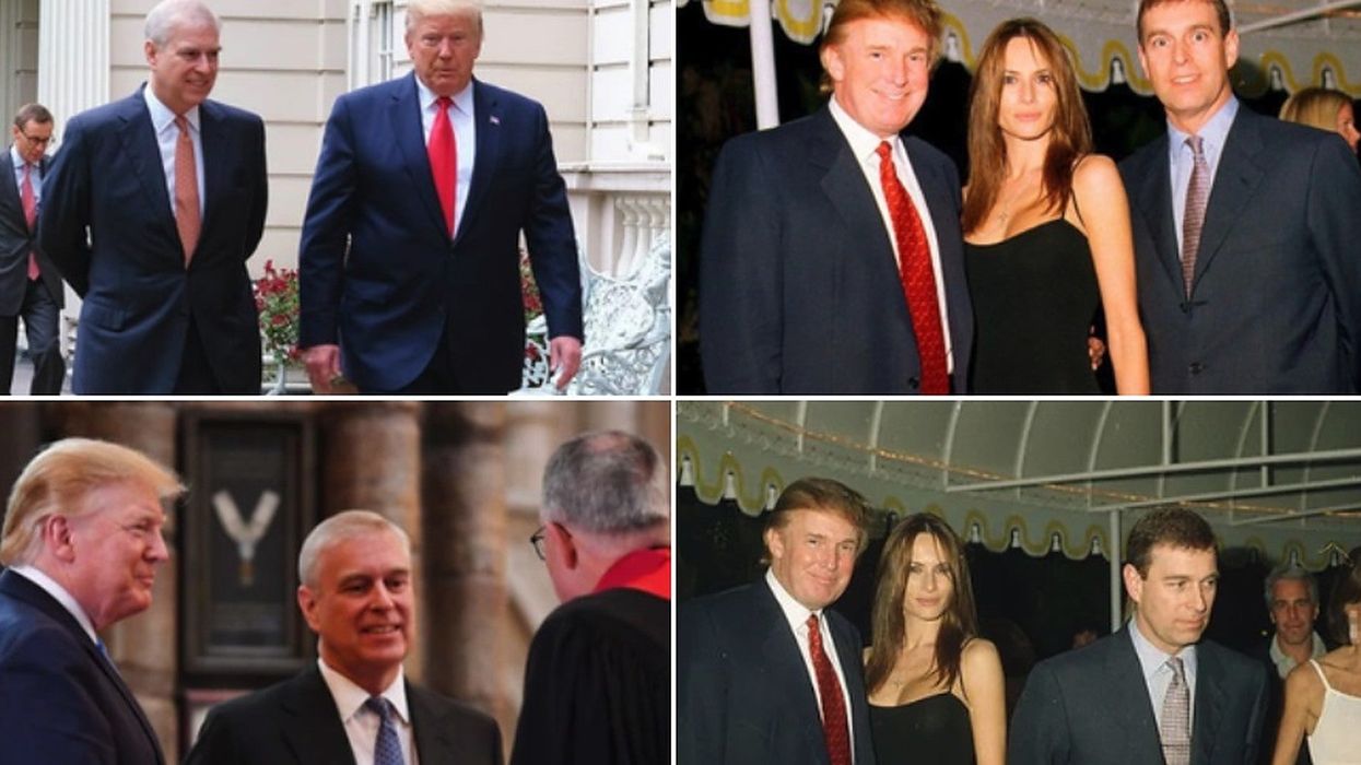 Trump said he 'doesn't know' Prince Andrew but these pictures tell a different story