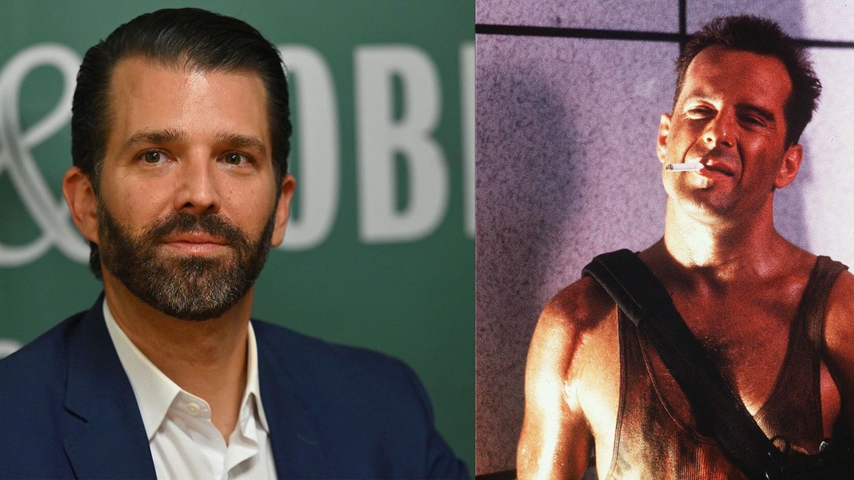 The Die Hard is a Christmas movie debate is back and it's all thanks to Donald Trump Jr