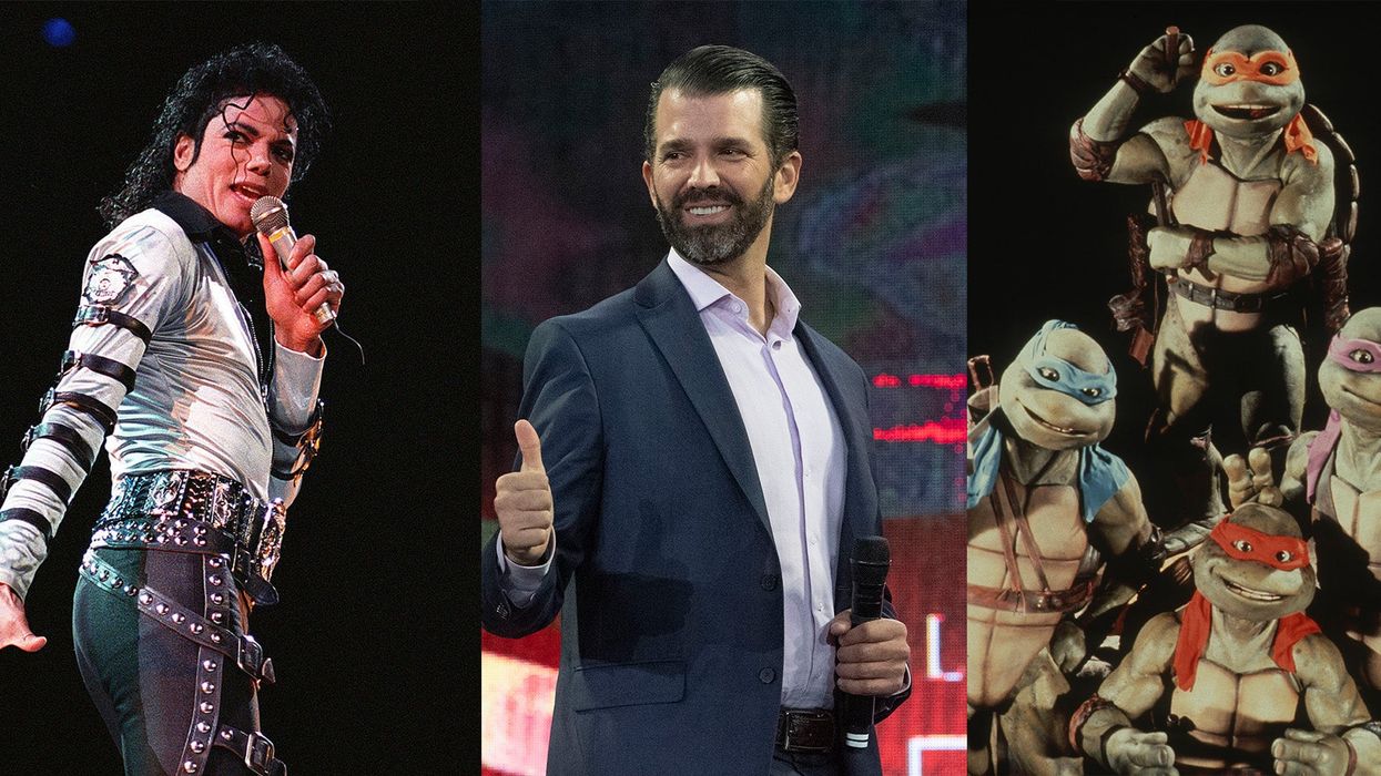 Trump Jr reveals his dad gave away a copy of his Teenage Mutant Ninja Turtles video game to Michael Jackson