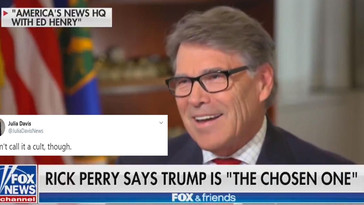 Trump official says president is ‘the chosen one, sent by God to do great things’ and people can’t believe it