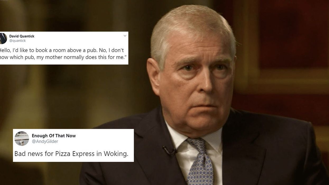 The Queen cancelled Prince Andrew's 60th birthday party and the jokes wrote themselves