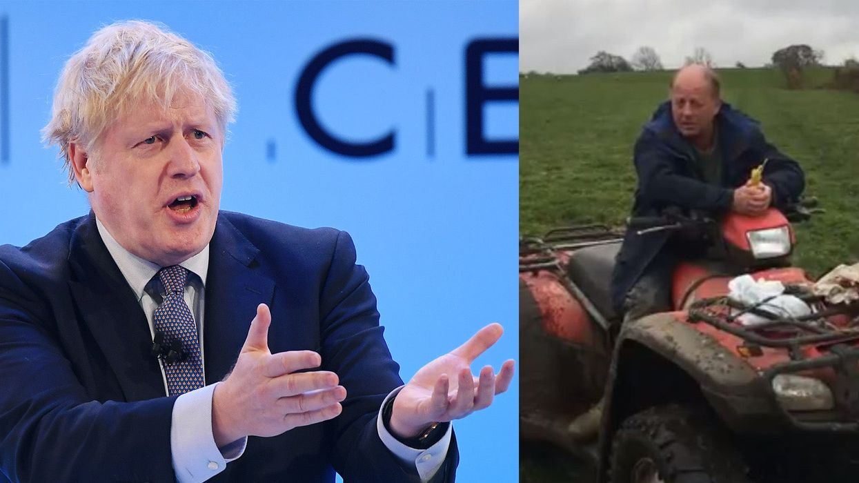 The farmer who was angry about Brexit has now compared Boris Johnson to a bad car salesman
