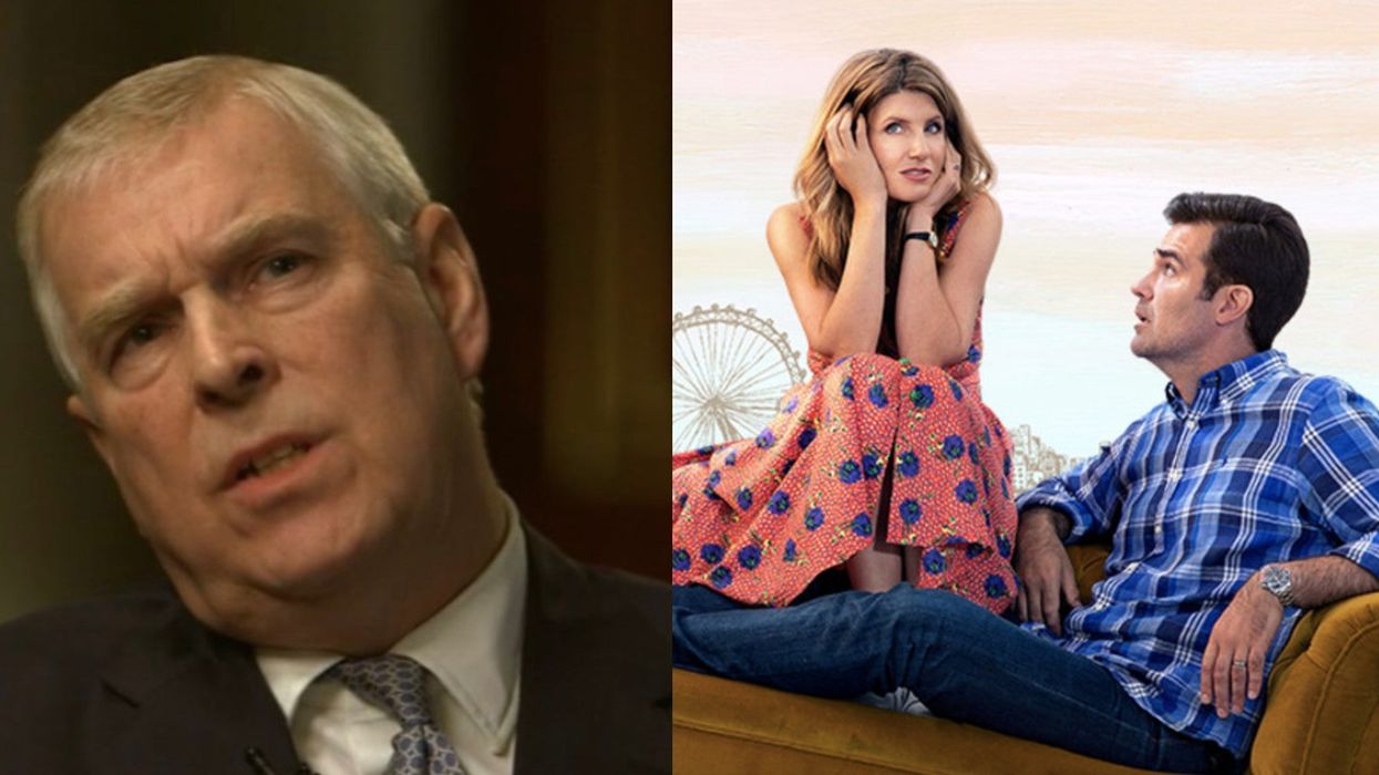 An episode of Catastrophe appeared to predict Prince Andrew's Pizza Express alibi months ago