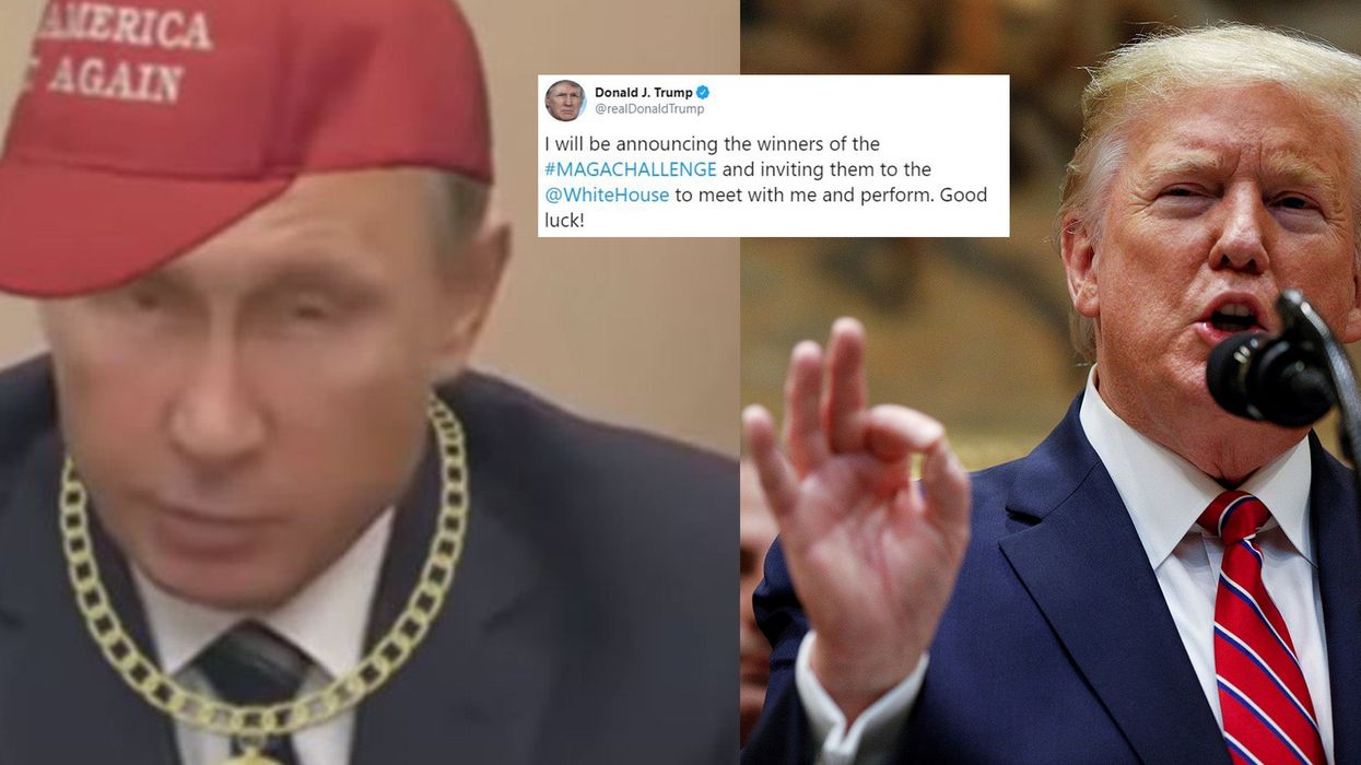 Stephen Colbert announces 'Vladimir Putin' as the winner of Trump's rap challenge