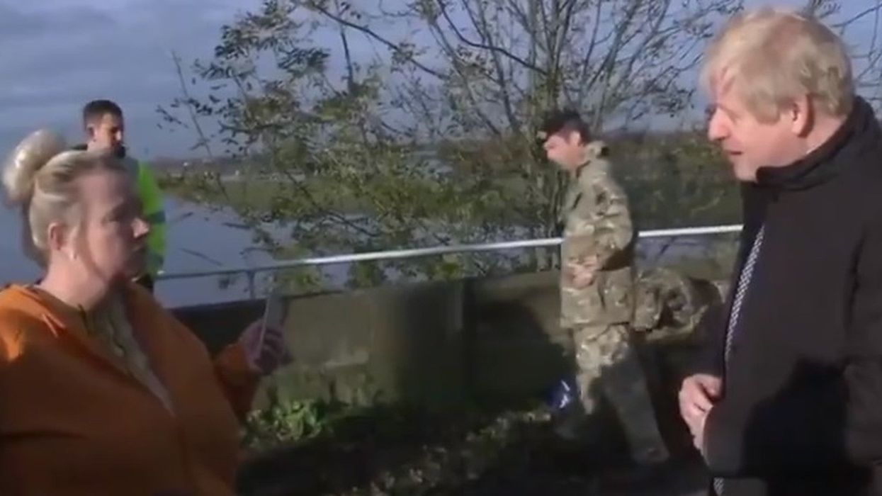 Boris Johnson heckled by furious Yorkshire residents as he visits flooded areas