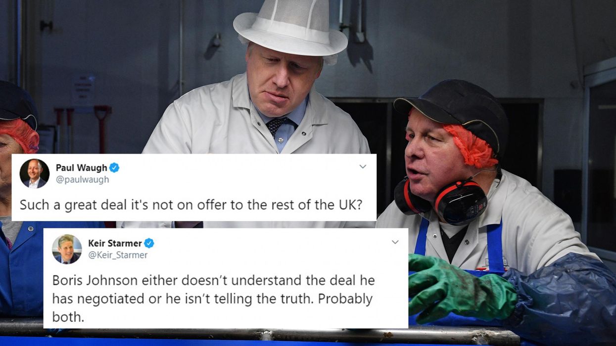 Boris Johnson’s reason why Northern Ireland has a ‘great deal’ sounds like an advert for Remain