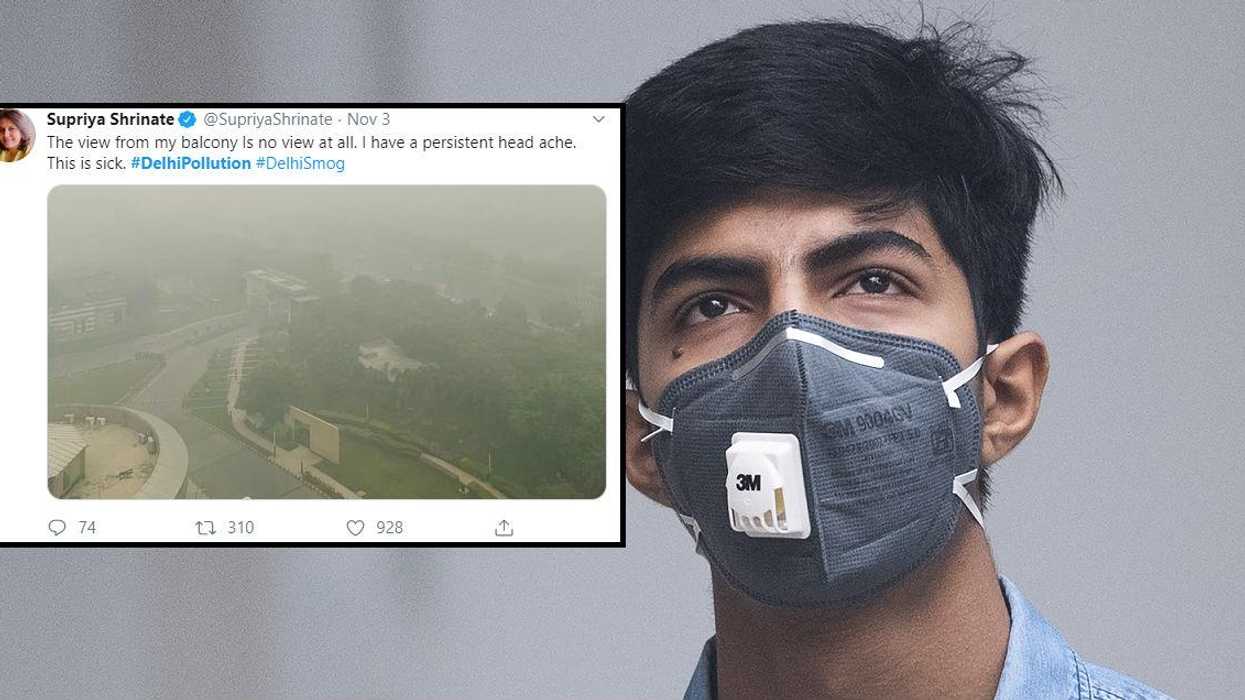 People in India are sharing pictures of the devastating effects of ‘unbearable’ air pollution