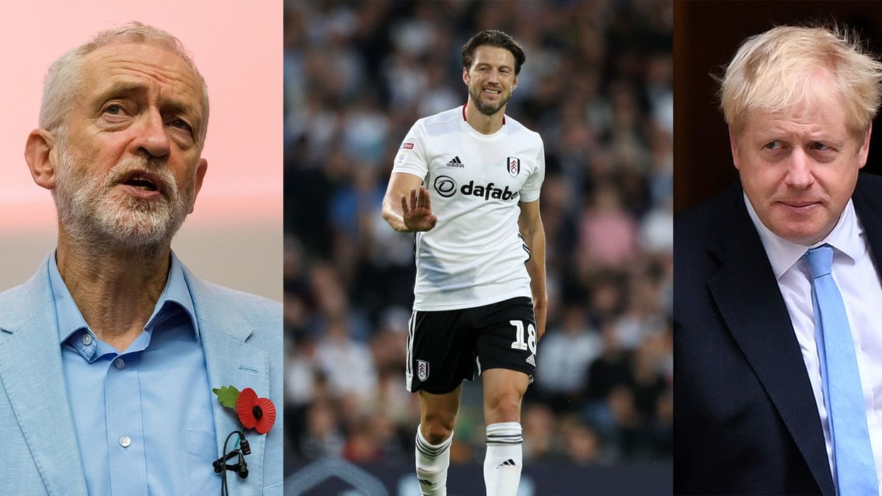 Footballer deletes his twitter account after mistaking Jeremy Corbyn for Boris Johnson