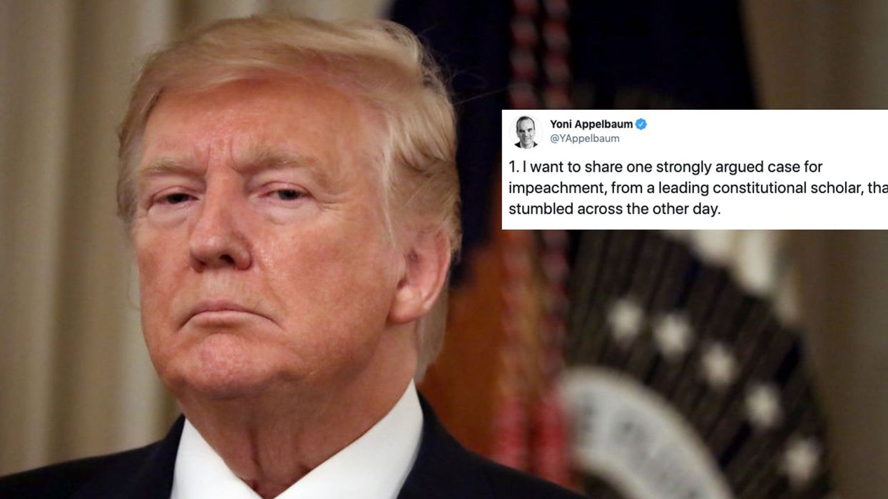 A historian wrote this Twitter thread on the Trump impeachment and it's eye-opening
