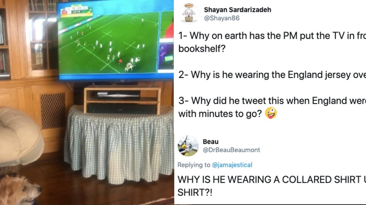 Boris Johnson's tweet about the Rugby World Cup final was wrong on so many levels