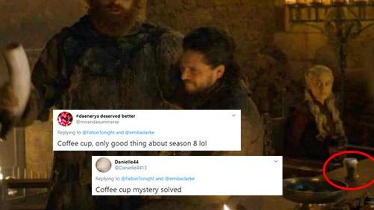 Emilia Clarke reveals which ‘Game of Thrones’ co-star is to blame for the Starbucks coffee cup gaffe