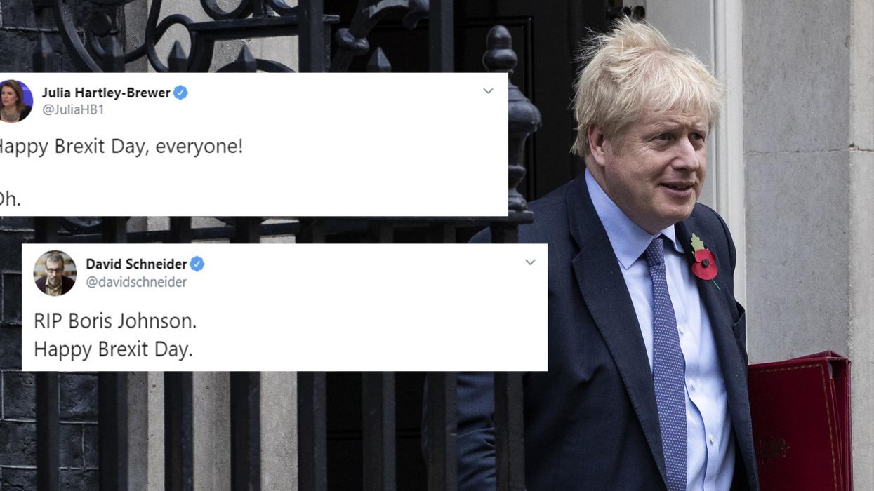 People are tweeting ‘Happy Brexit Day’ to mock Boris Johnson missing another deadline