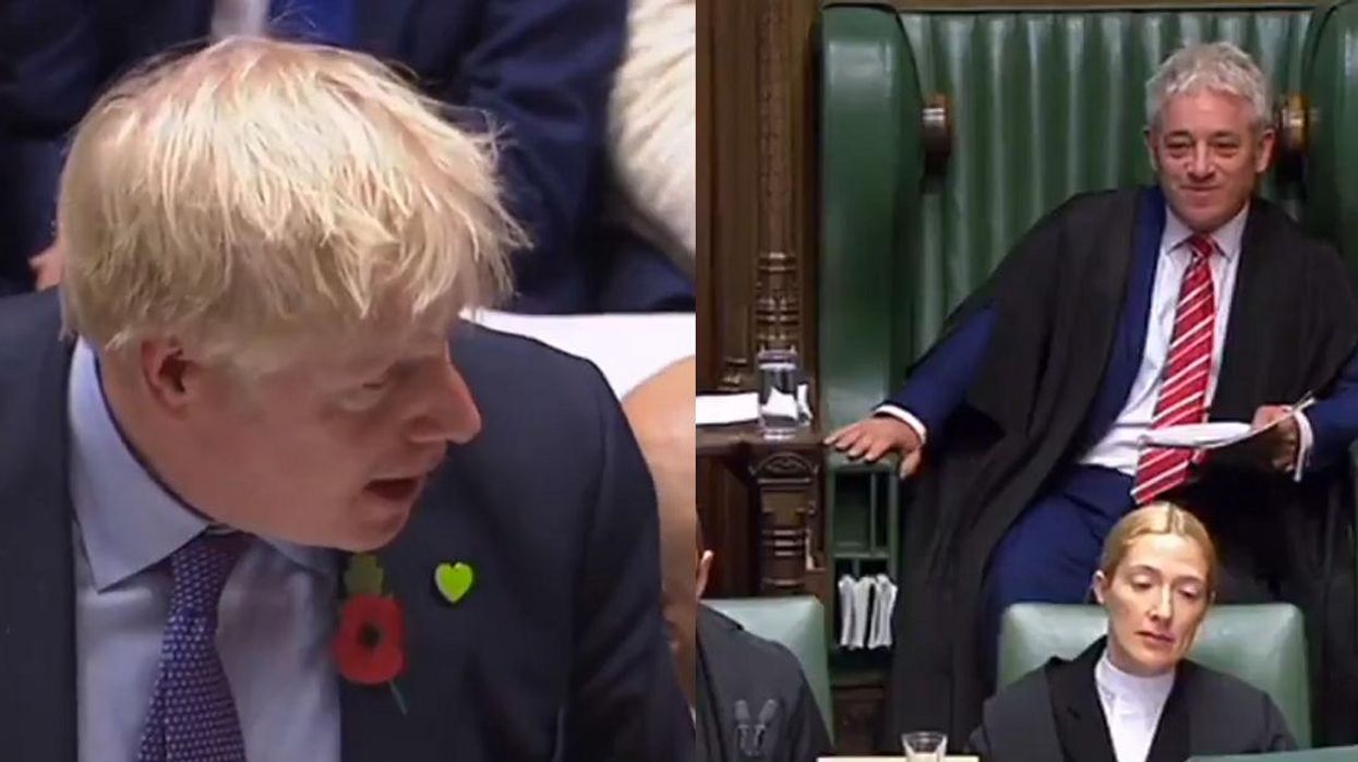 Boris Johnson compares John Bercow to 'uncontrollable tennis ball machine' and Scarface in joke filled tribute