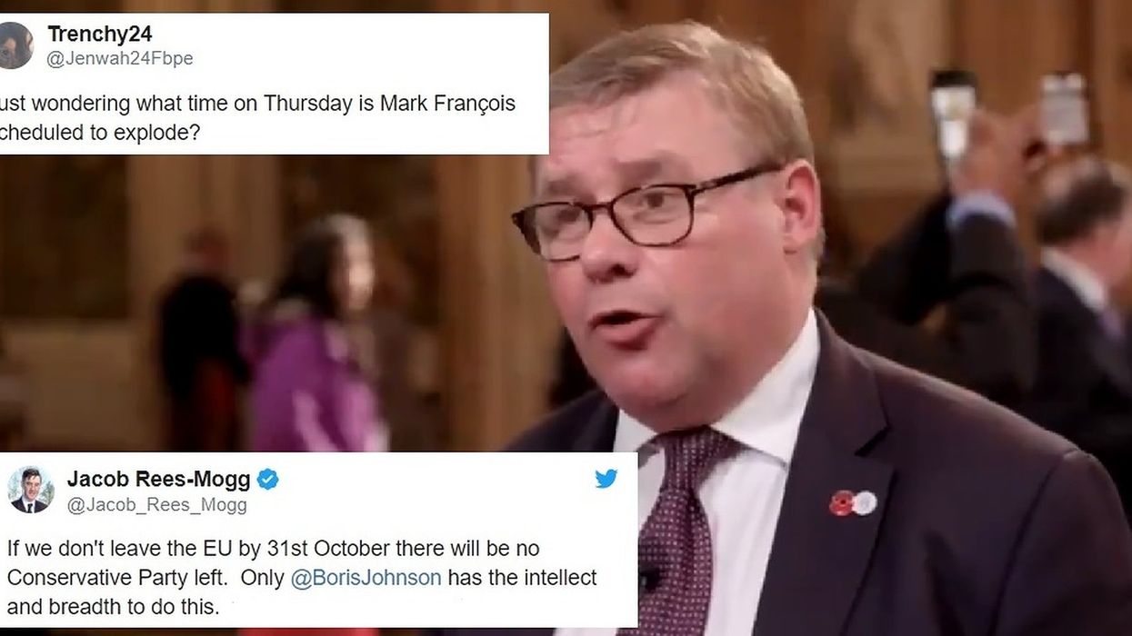 People are reminding the Tories they said not leaving the EU on October 31 would be the end of their party