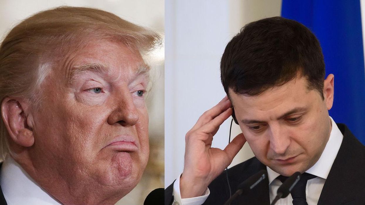 Trump seems to think that the president of Ukraine is Russian