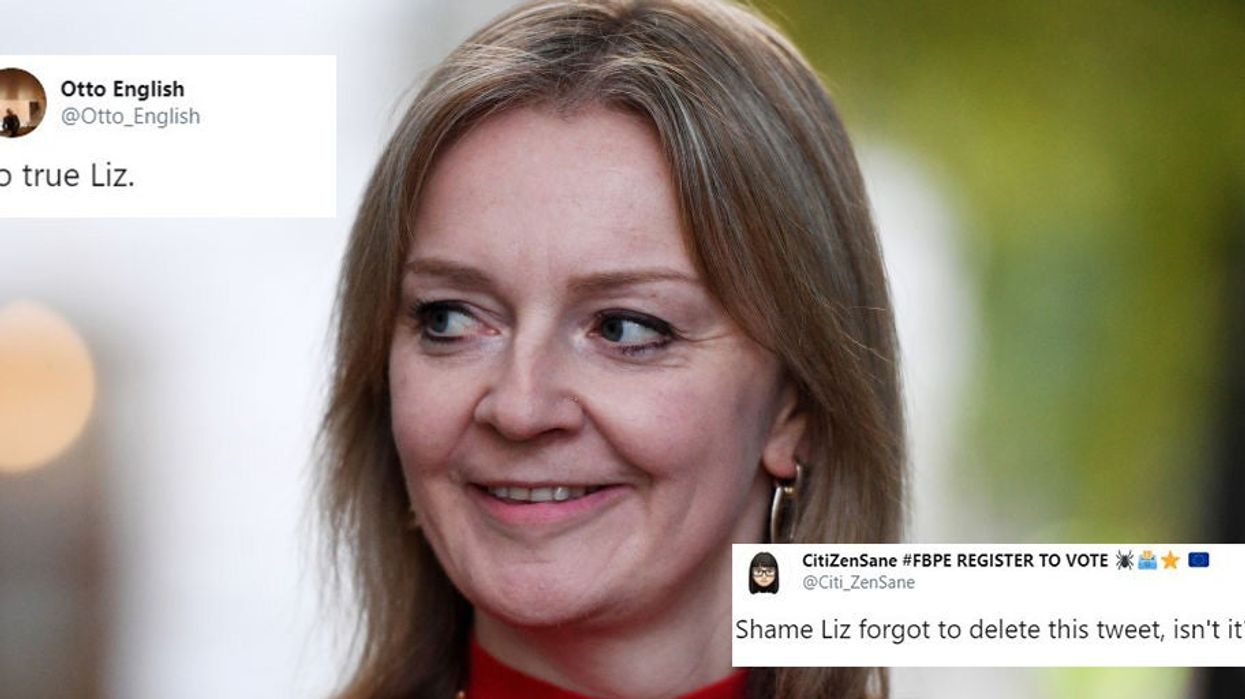 Liz Truss sent this pro-EU tweet in 2016 which is now very awkward